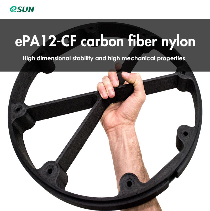eSUN ePA12-CF 1.75mm 3D Filament 1KG