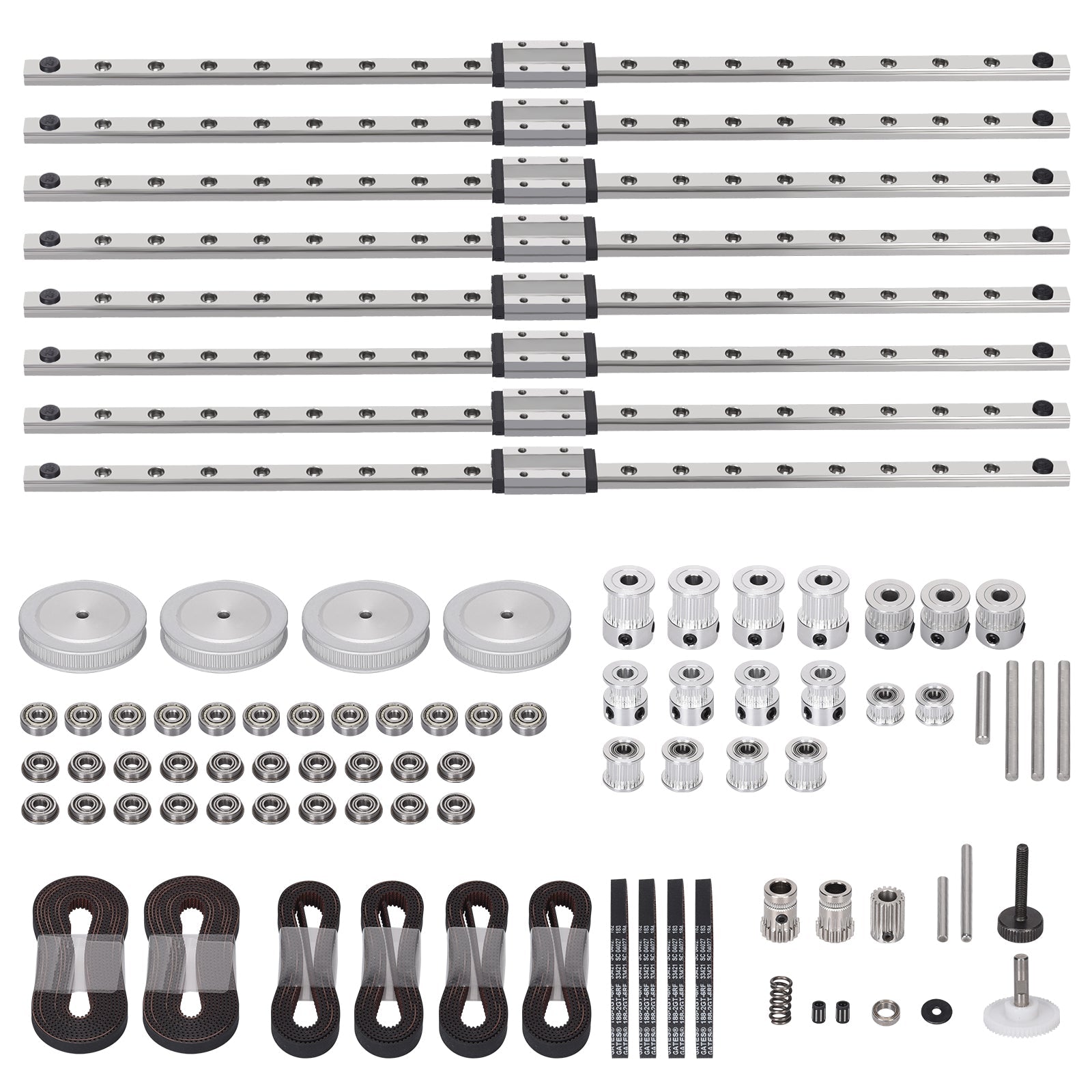 Voron 2.4 CNC Parts Kit V2.0 - DIY Kits 8 Kits Electronics Cable Fastener Heated Bed Motion Panels Frame CNC