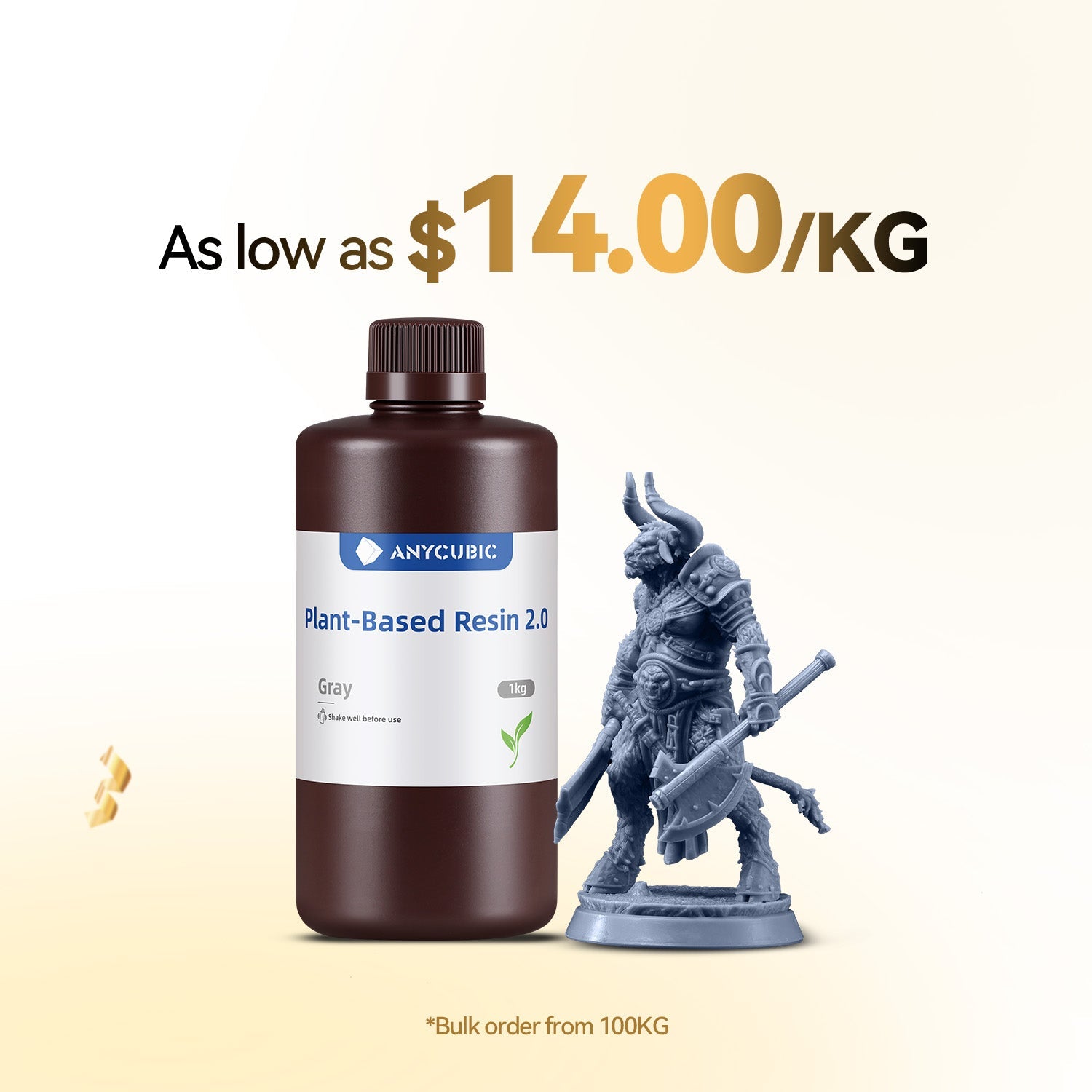 Plant-Based UV Resin 2.0 10-100kg Deals