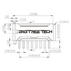 BIGTREETECH Customized EZ Driver Socket 2 X 8Pin 2.0mm