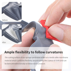 Soft Sponge Sanding Paper Combo Set for Model Builder