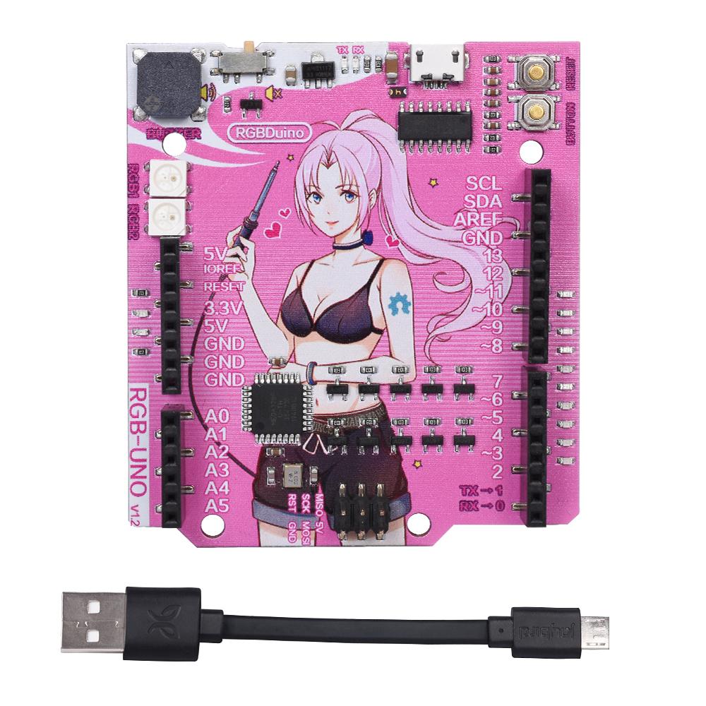 RGBDuino RGB Sheild V1.0 + RGBDuino UNO For Arduino UNO Arduino mega 2560