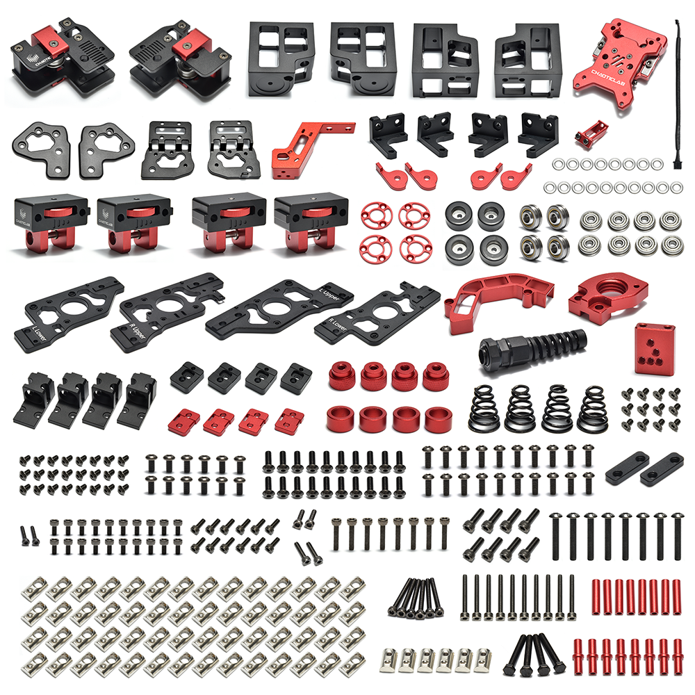 Voron 2.4 CNC Parts Kit V2.0 - DIY Kits 8 Kits Electronics Cable Fastener Heated Bed Motion Panels Frame CNC