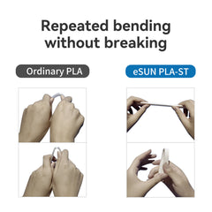 eSUN PLA-ST 1.75mm 3D Filament 10PCS