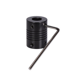 2/4PCS Flexible shaft Coupler 5*8mm 5*5mm CNC Stepper Motor Aluminum Alloy Flexible Coupling Black/Silver