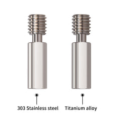 BIQU BX All-metal Throat Stainless steel & Titanium alloy Heat break 3D Printer Accessories  For BIQU H2 Extruder 3D Printer Parts