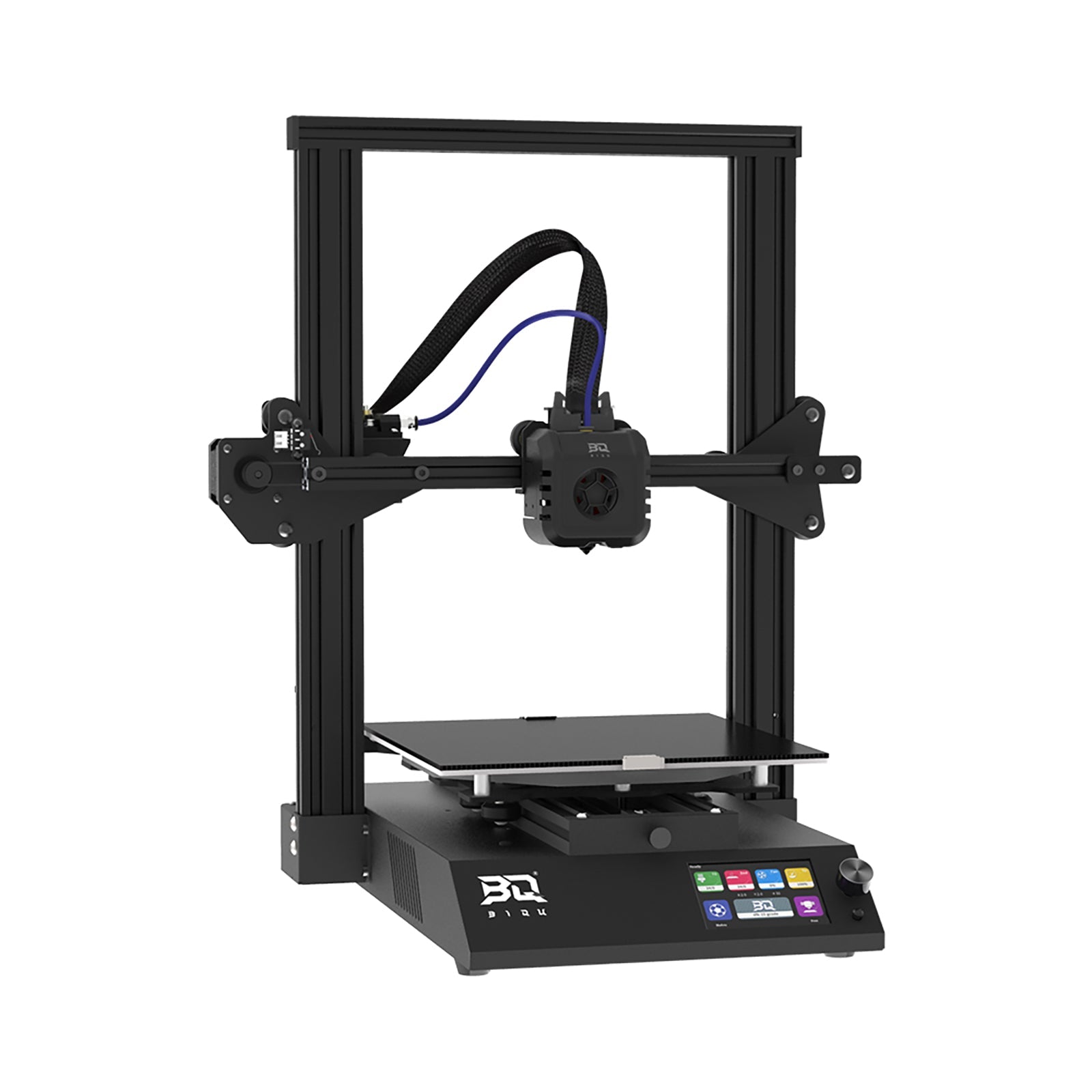 BIQU B1 SE FDM 3D Printer HD Color Screen Full Metal Extruder Upgrade 32Bit Control Board with Auto-Leveling Function Printer