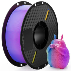 Twotrees Rainbow Silk PLA Filament （1KG per roll, 1.75mm diameter）