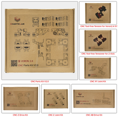 Voron 2.4 CNC Parts Kit V2.0 - DIY Kits 8 Kits Electronics Cable Fastener Heated Bed Motion Panels Frame CNC