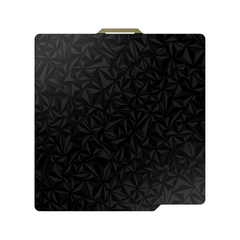 BIQU Panda Build Plate 257MM x 257MM/184MM x 184MM Double-Sided Spring Steel Sheet with Textured PEI Grid for Bambu Lab P1P/P1S/X1C/A1/A1 mini Printers