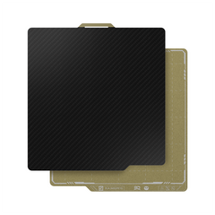 BIQU Panda Build Plate 257MM x 257MM/184MM x 184MM Double-Sided Spring Steel Sheet with Textured PEI Grid for Bambu Lab P1P/P1S/X1C/A1/A1 mini Printers