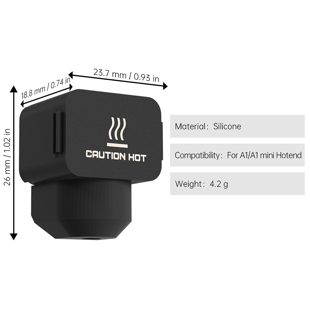 BIQU Panda Juicer Hotend High Flow with 0.4mm Hardened Steel Nozzle for Bambu Lab A1/A1 mini/H2D