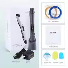 SL-300 3D Pen, 3D Printing Portable Pen Support PLA/ ABS Filament DIY 3D Pen Educational Toys Popular Gifts For Kids