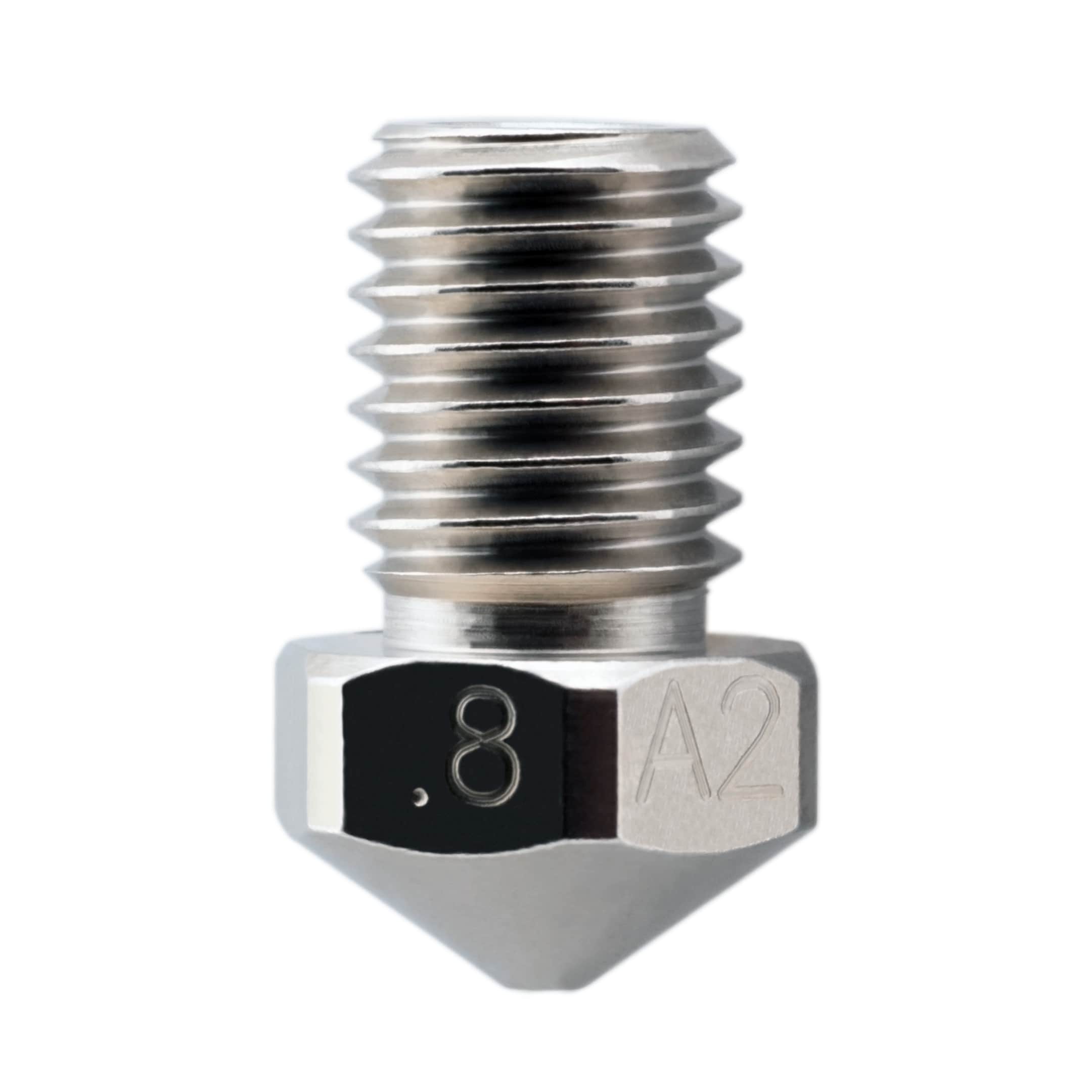 Plated A2 Hardened Tool Steel Nozzle for Dremel Digilab 3D45 3D Printer