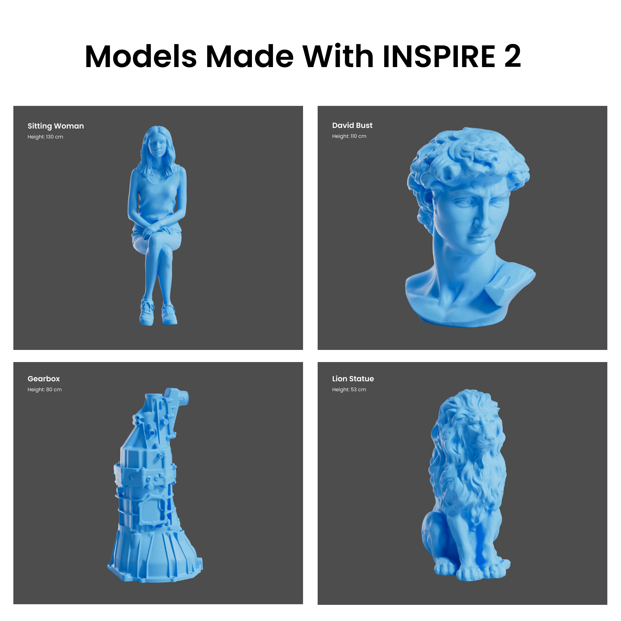 Revopoint INSPIRE 2: Wireless Infrared Laser and Structured Light 3D Scanner
