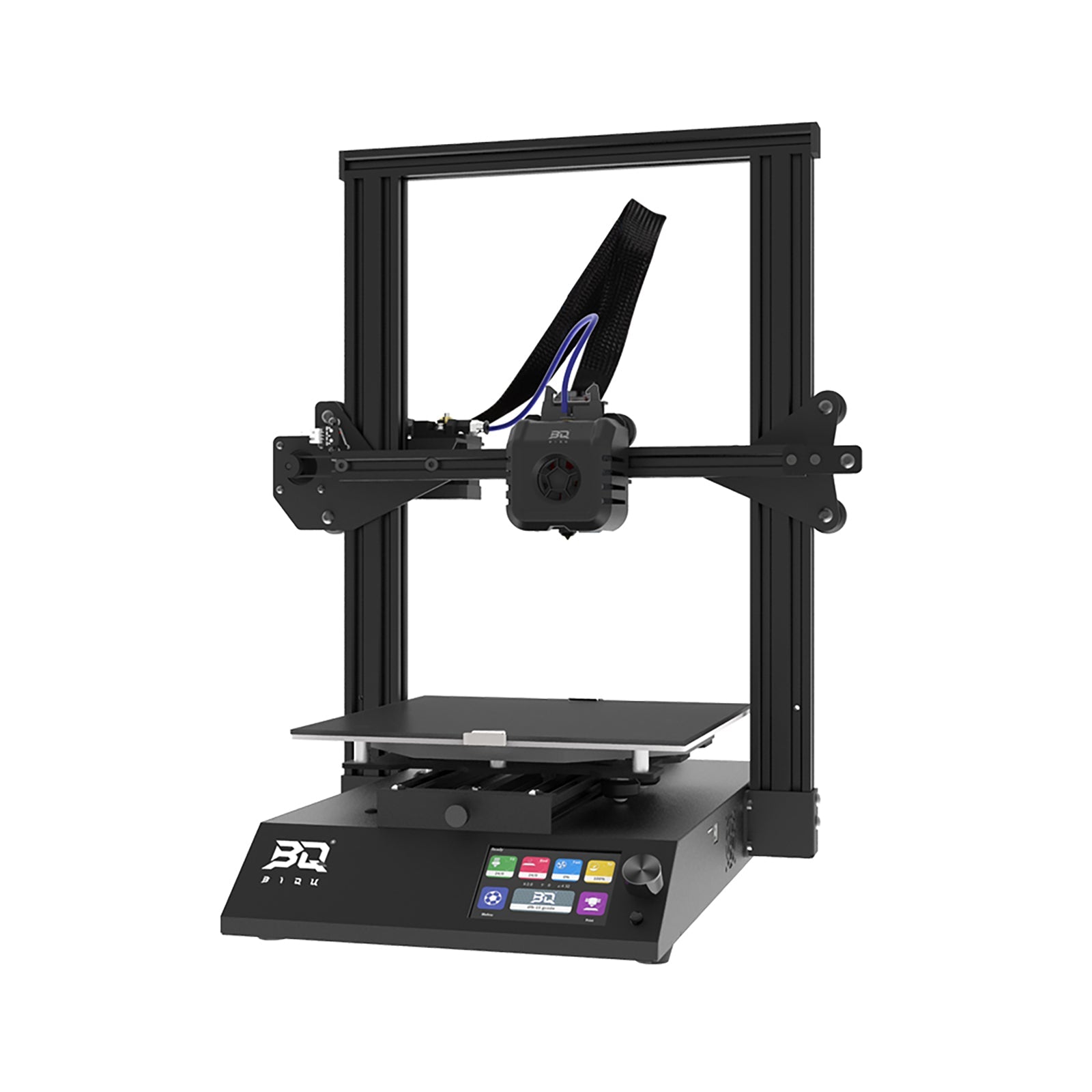 BIQU B1 SE FDM 3D Printer HD Color Screen Full Metal Extruder Upgrade 32Bit Control Board with Auto-Leveling Function Printer