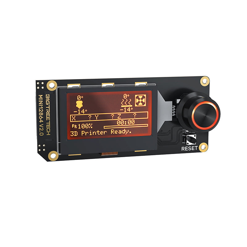 BIGTREETECH MINI12864 V2.0 LCD Screen VORON 2.4 RGB Backlight Mini Display Supports Marlin DIY for SKR 3D Printer Part