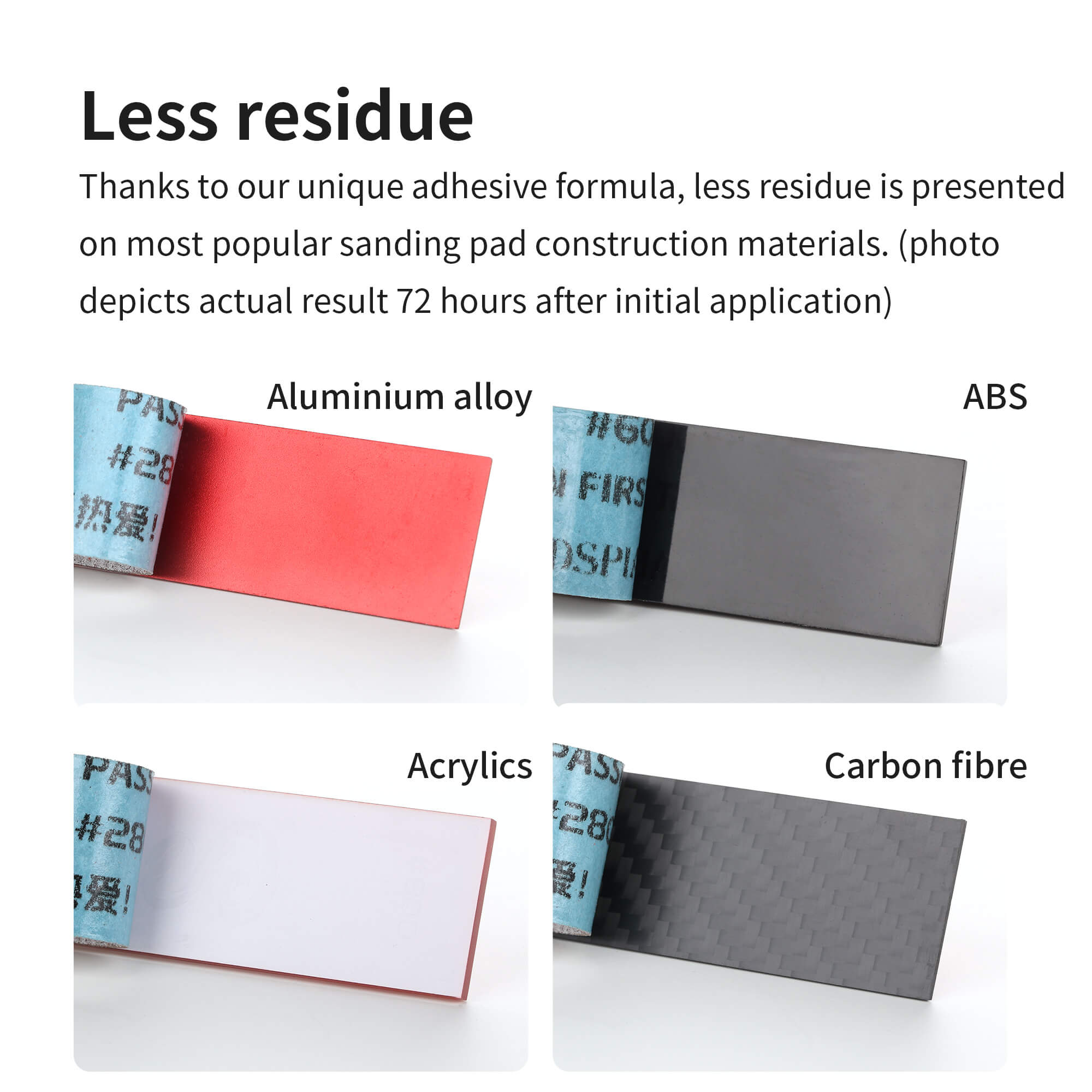 Adhesive Sand Paper Set with Sanding Blocks