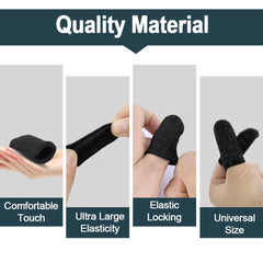 Hanboost Cut Resistant Finger Sleeve Protectors for Cutting Task