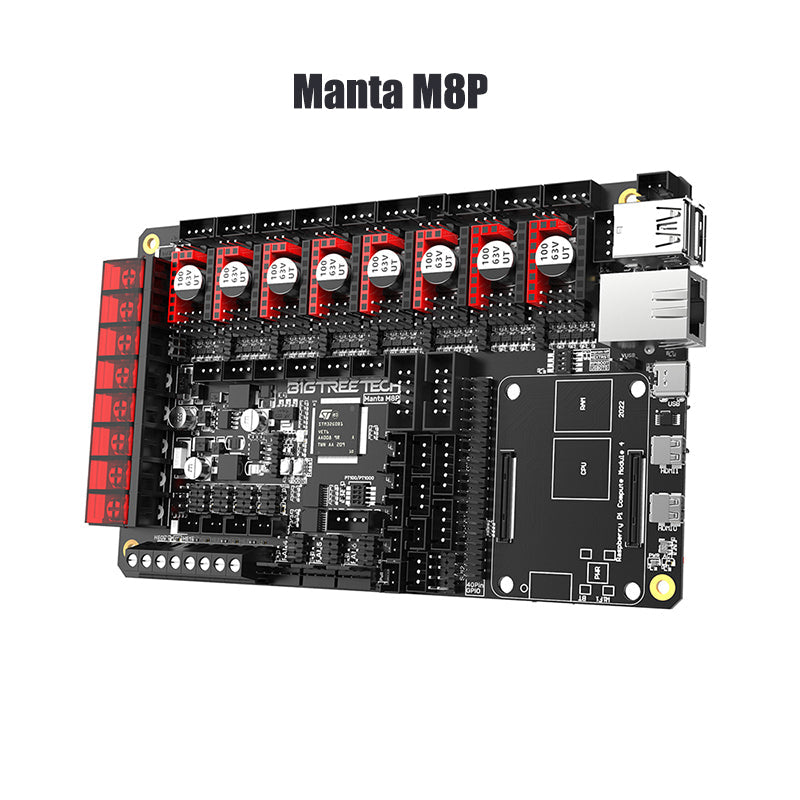 BIGTREETECH Manta M4P/M8P/M5P Control Board running Klipper with CB1/CB2/CM4