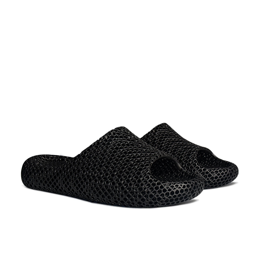 BIQU Life – 3D Printed Slippers for Women and Men, Breathable, Quick Drying, Soft, Non-Slip Slides for Indoor & Outdoor Use