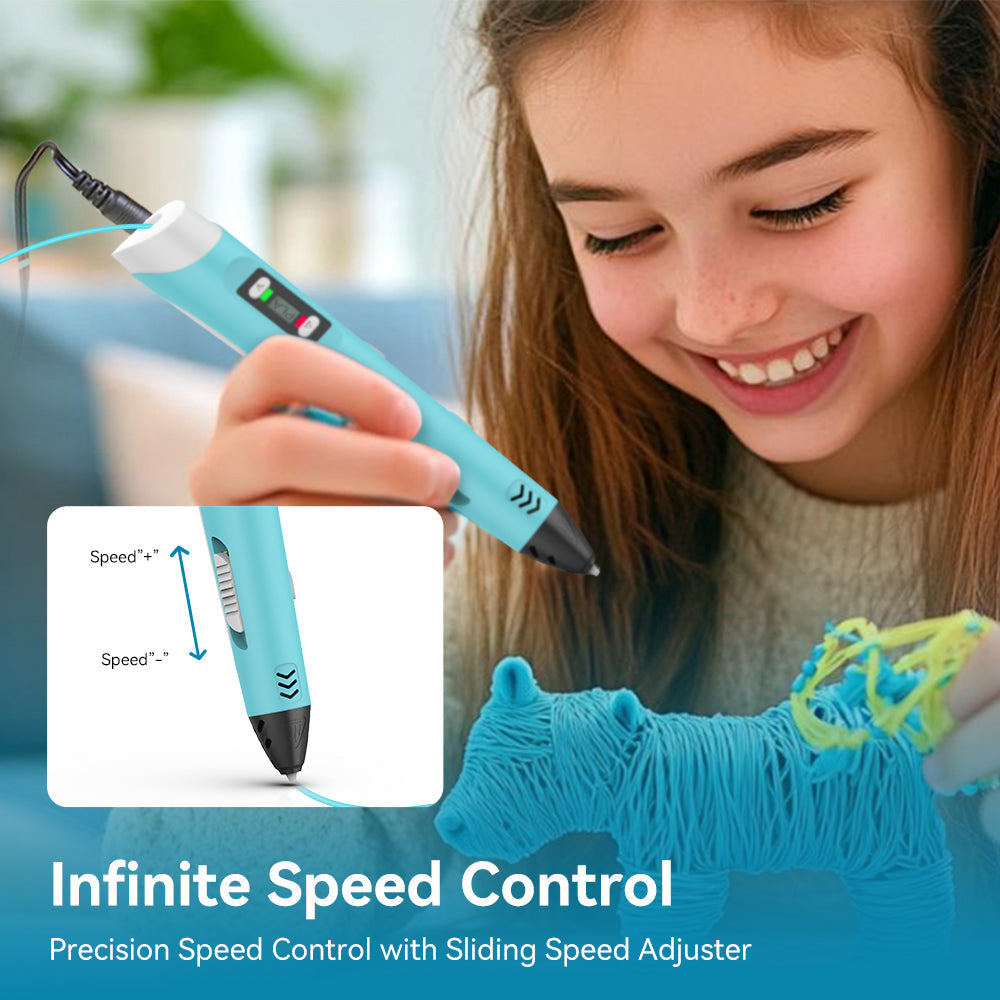 SUNLU 3D Pen 3D Printing Pen SL-200, Perfect Gift for Creative Kids, Suitable for Children Aged 5 and Above