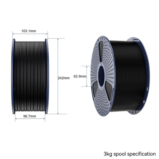 3KG Large Spool PLA Series 3D Printer Filament Collection
