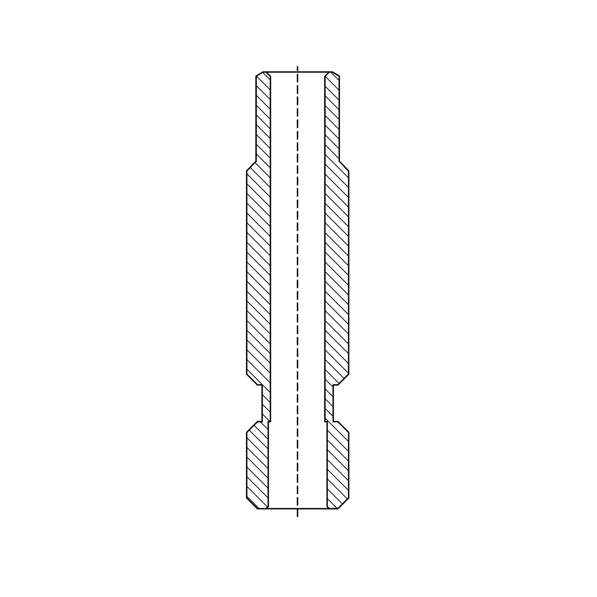 Plated Wear Resistant HeatBreak - 3mm