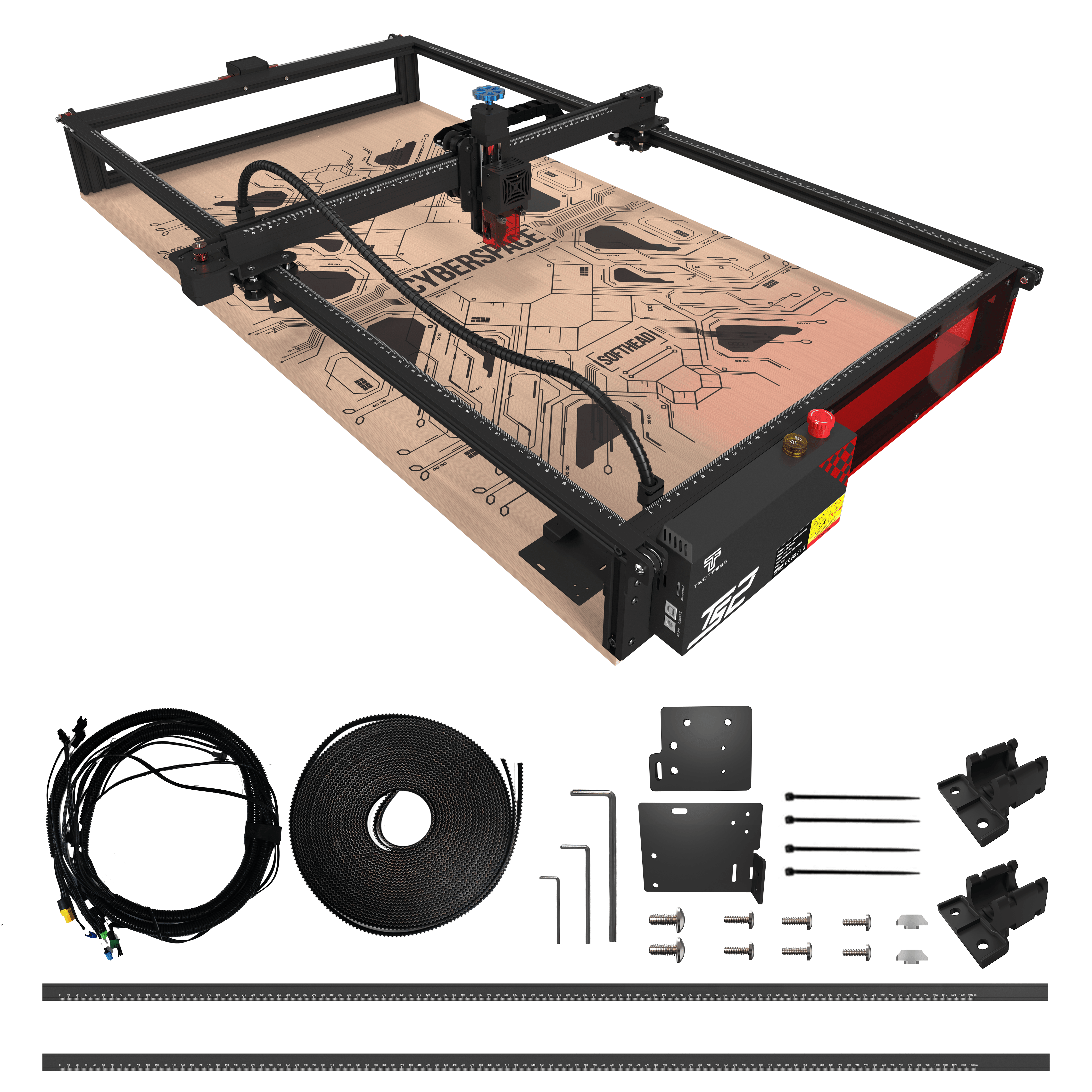 Twotrees Extension Kit 450x900mm For TS2-10W/20W Laser Engraving Machine