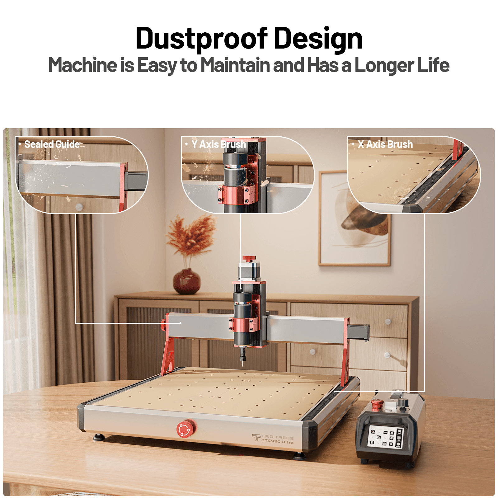 【Pre-sale】Twotrees TTC450 Ultra CNC Router Machine