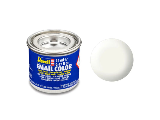 Silk "White" (RAL 9010) Email Color Enamel - 14ml