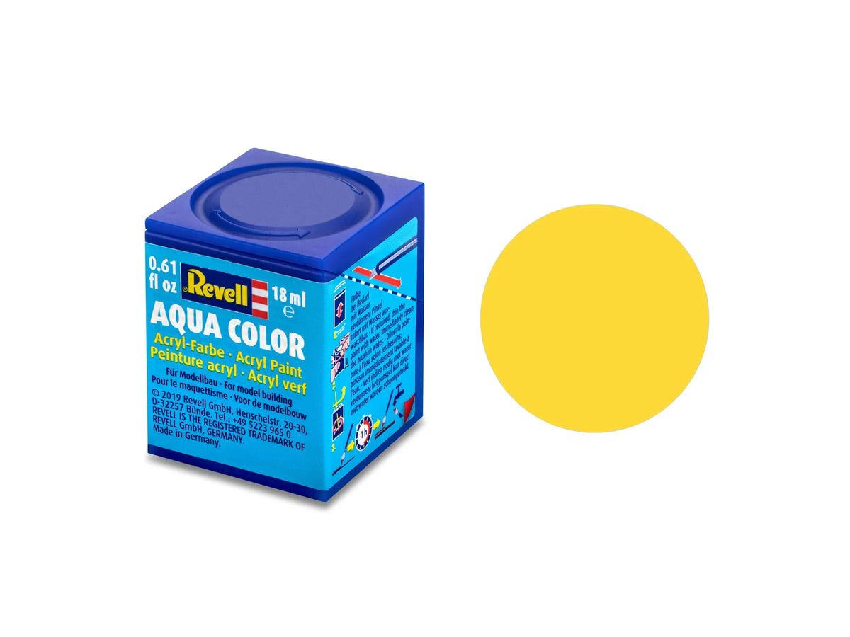 Matt "Yellow" (RAL 1017) Aqua Color Acrylic - 18ml