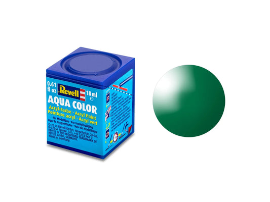 Gloss "Emerald Green" (RAL 6029) Aqua Color - 18ml