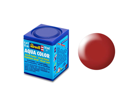 Silk "Fiery Red" (RAL 3000)Aqua Color Acrylic 18ml