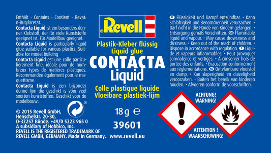 Revell "Contacta Liquid" Glue w/Brush - 18g