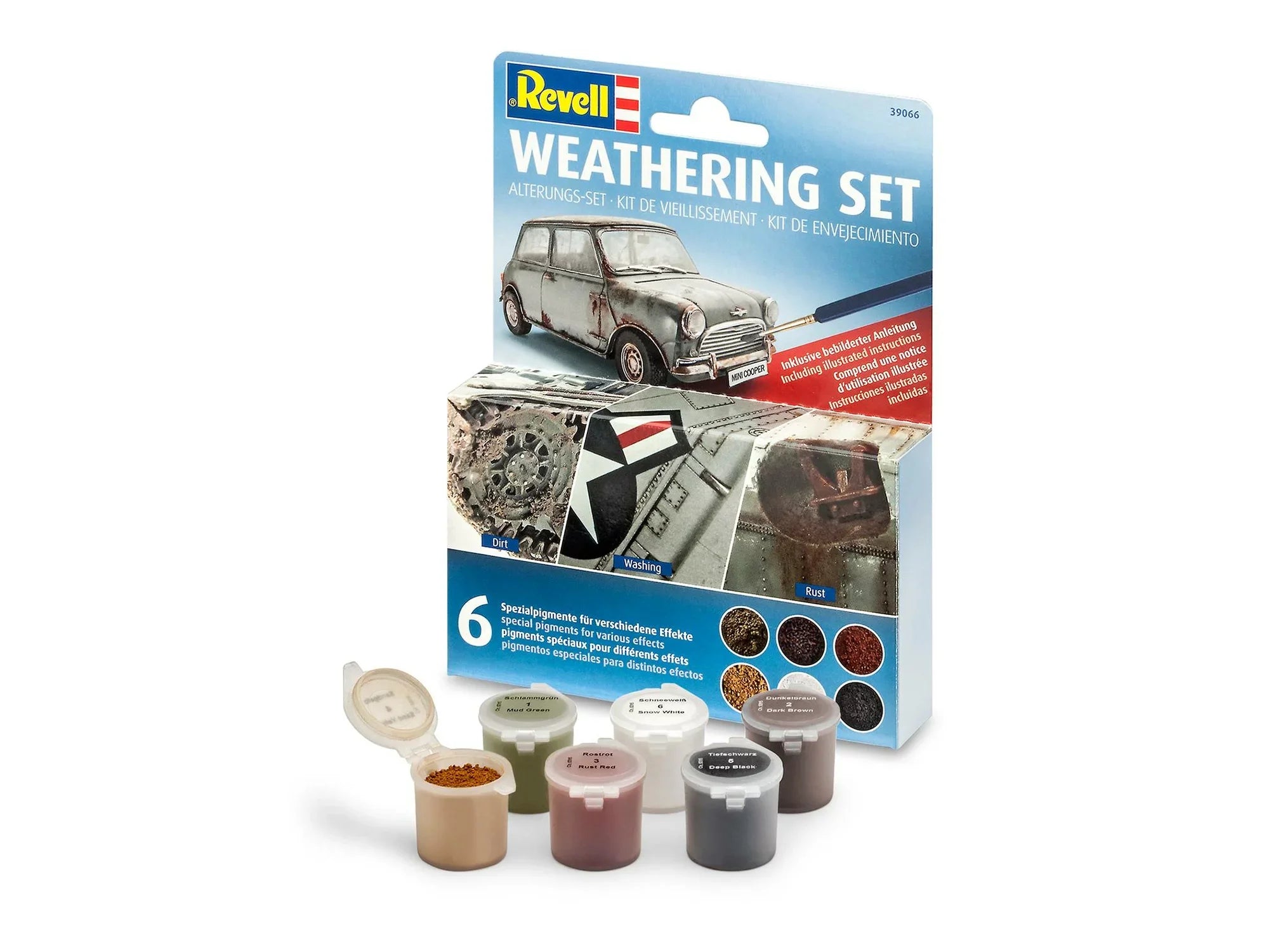 Revell "Weathering Set" (6 Coloured Pigments)