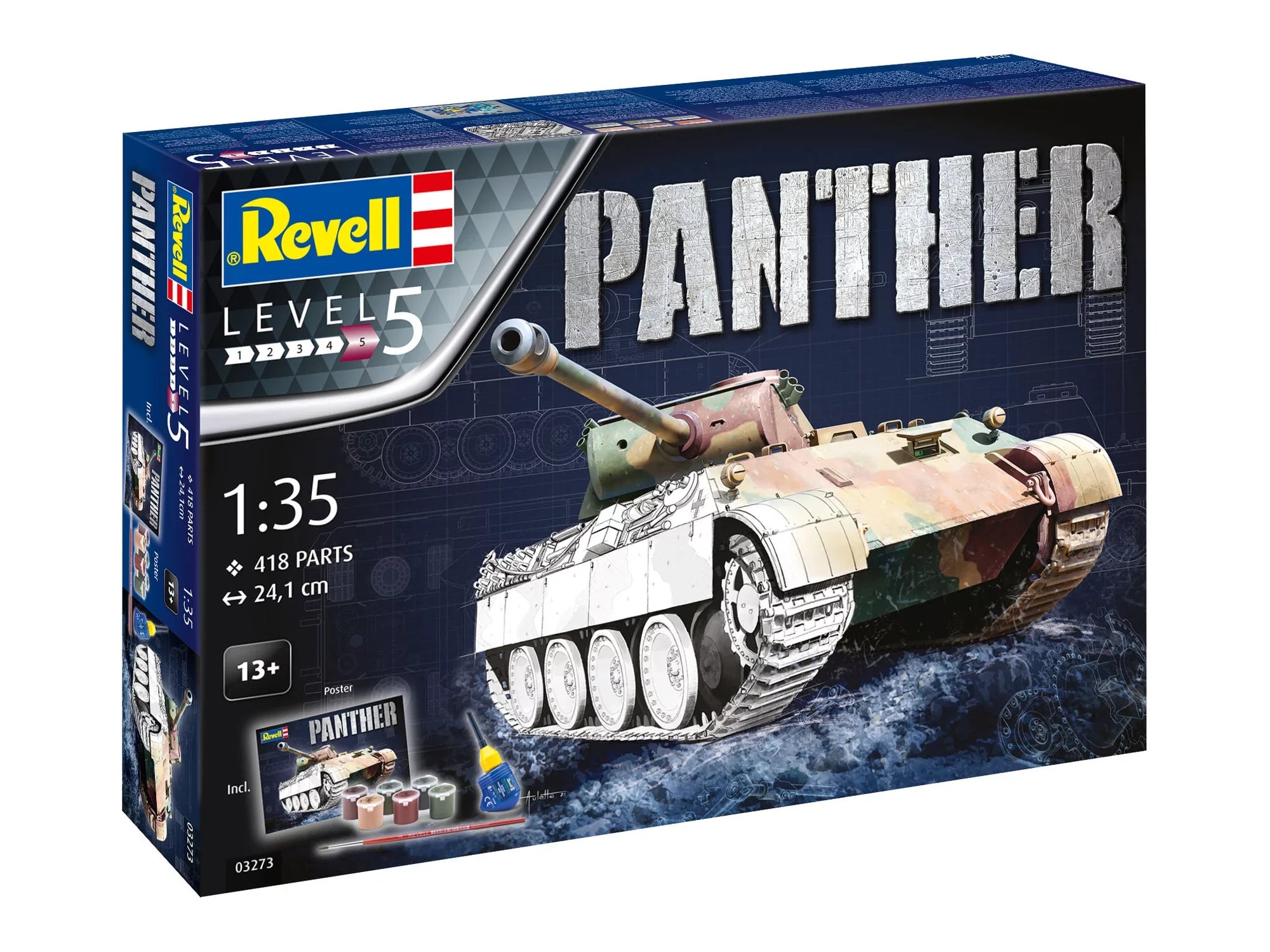 Geschenkset Panther Ausf. D