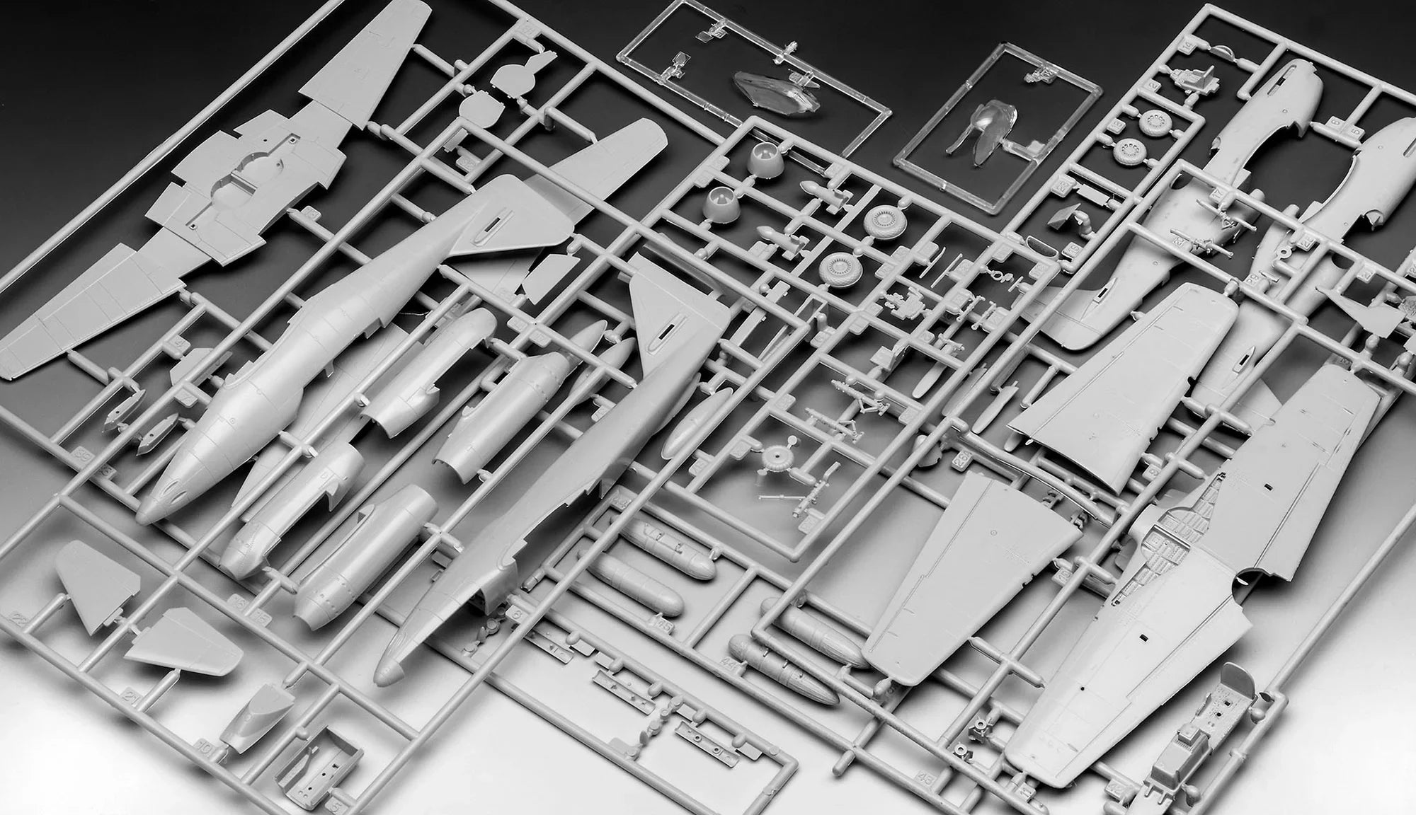Combat Set Messerschmitt Me262 - P-51B Mustang