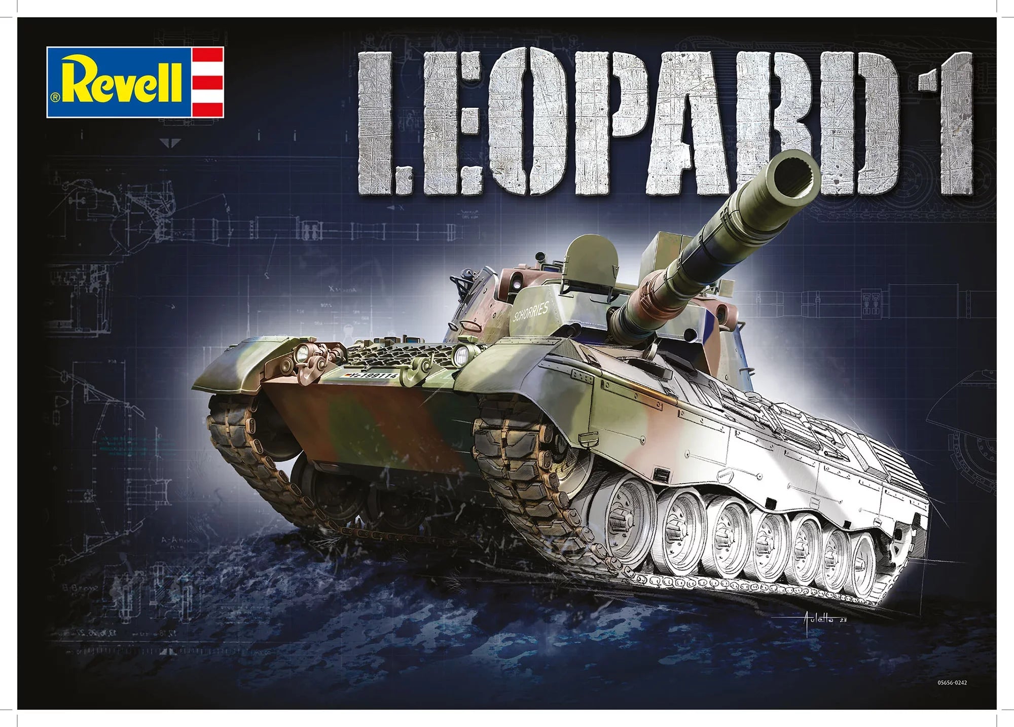 Geschenkset Leopard 1 A1A1-A1A4
