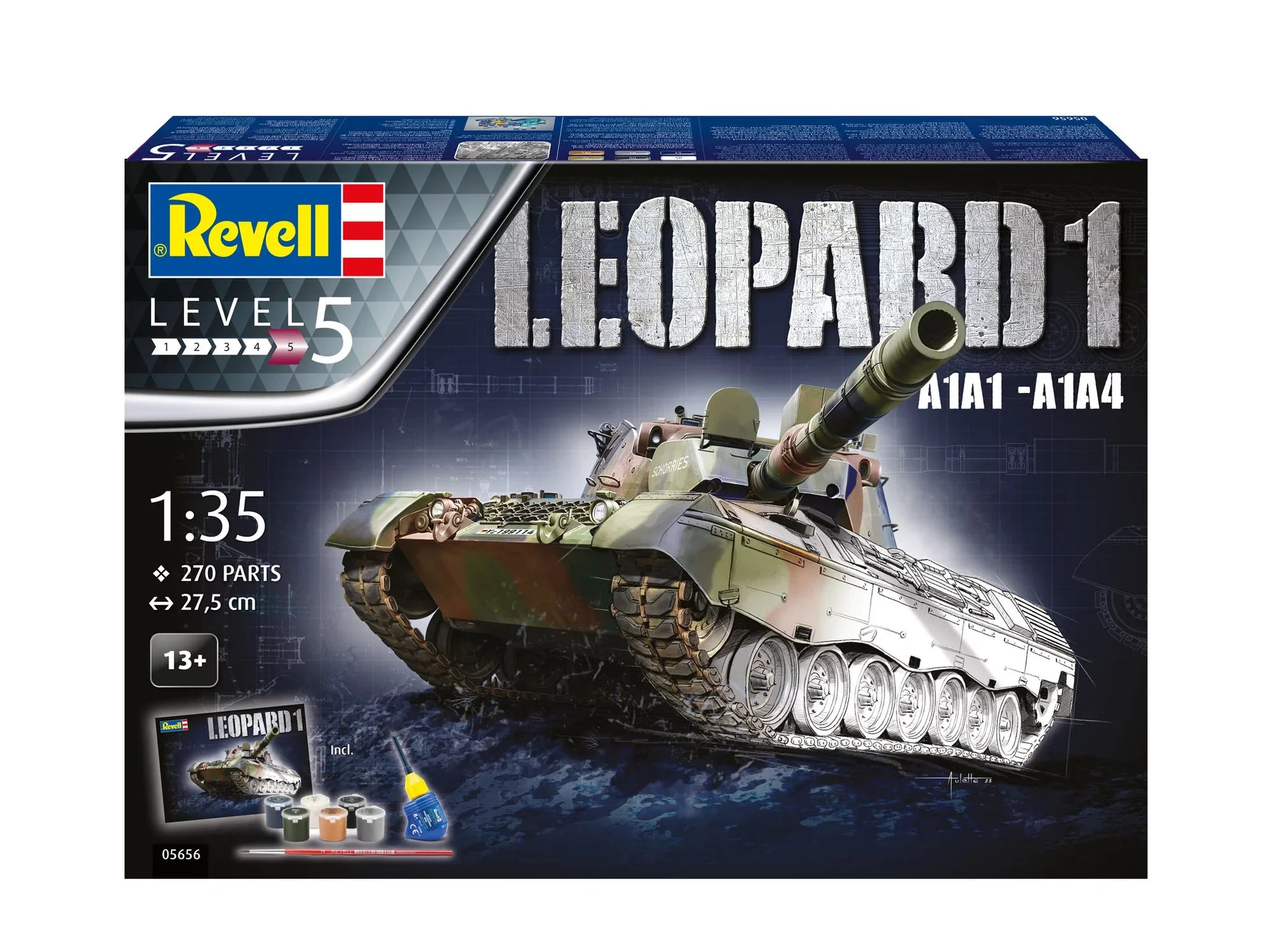 Geschenkset Leopard 1 A1A1-A1A4