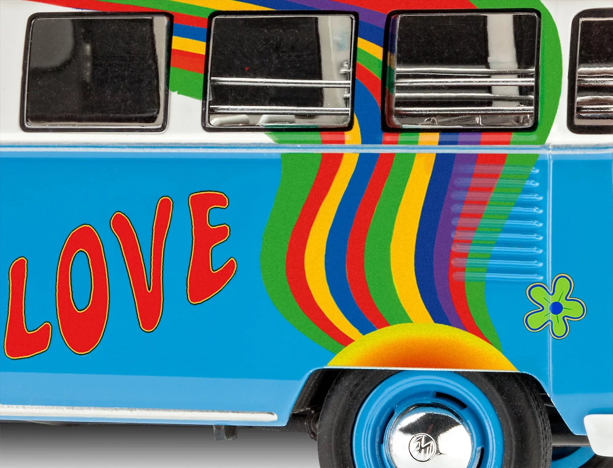 VW T1 Samba Bus "Flower Power"