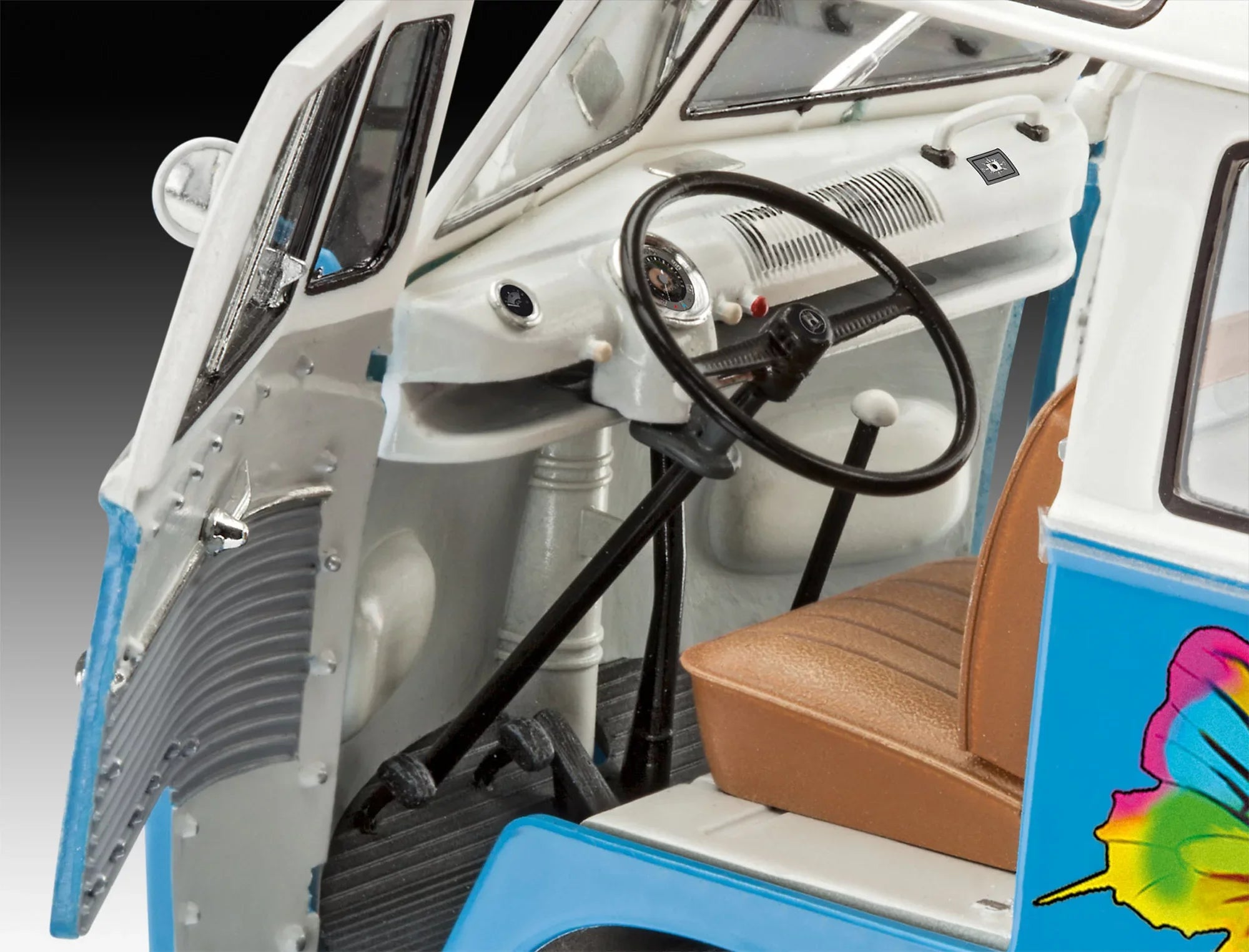 VW T1 Samba Bus "Flower Power"