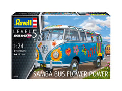 VW T1 Samba Bus "Flower Power"