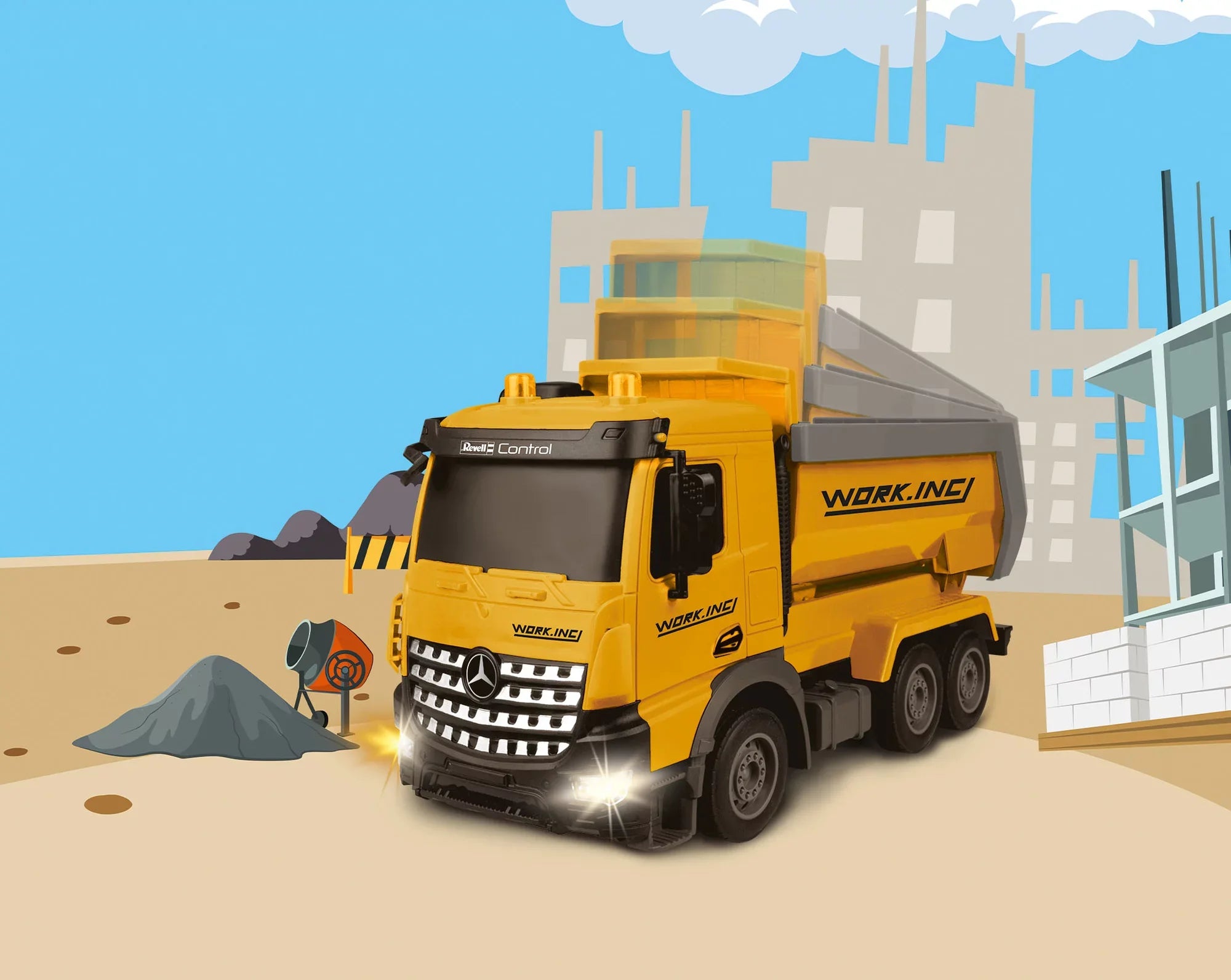 RC Truck Mercedes-Benz Arocs "My little Dumper"