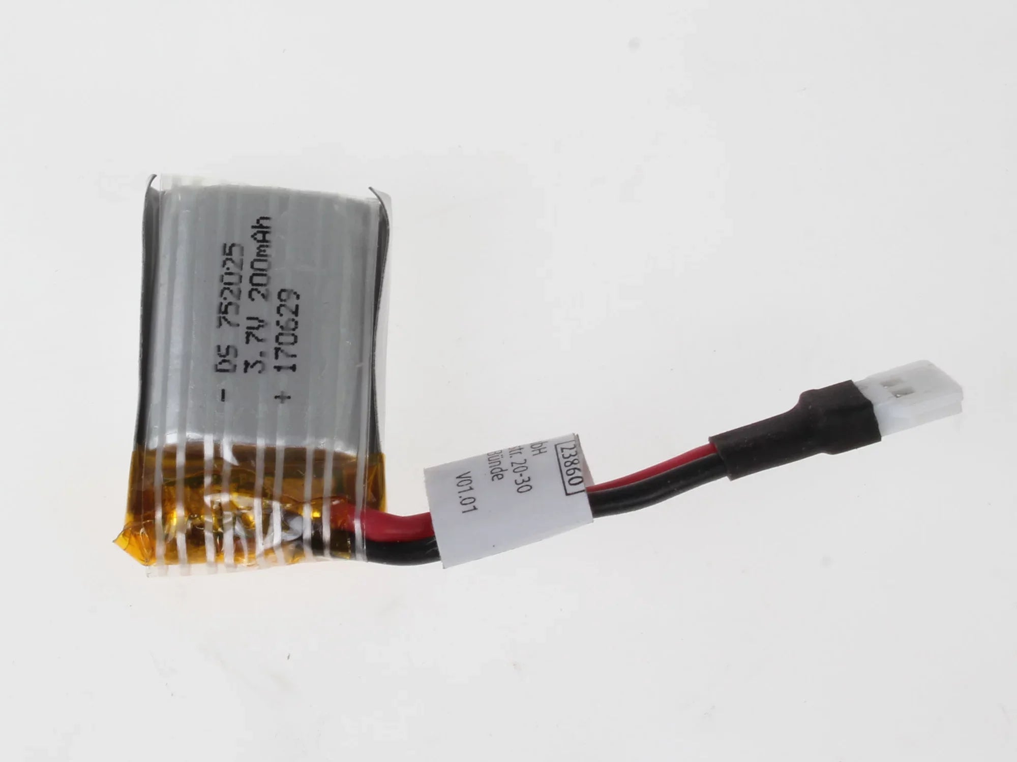 Battery 3.7V 200mAh LiPo (23860)