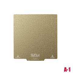 3D Printing PEI Build Plate, Spring Steel Frosted Build Surface, fits all FDM Printer with 235*235mm Build Size, 2A+1B