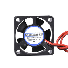 BIQU DC 5V 12V 24V 3010 Fan Cooling Brushless Mini Fan 30*30*10MM W/Cable 2Pin Radiator Black For 3D Printer Parts Reprap