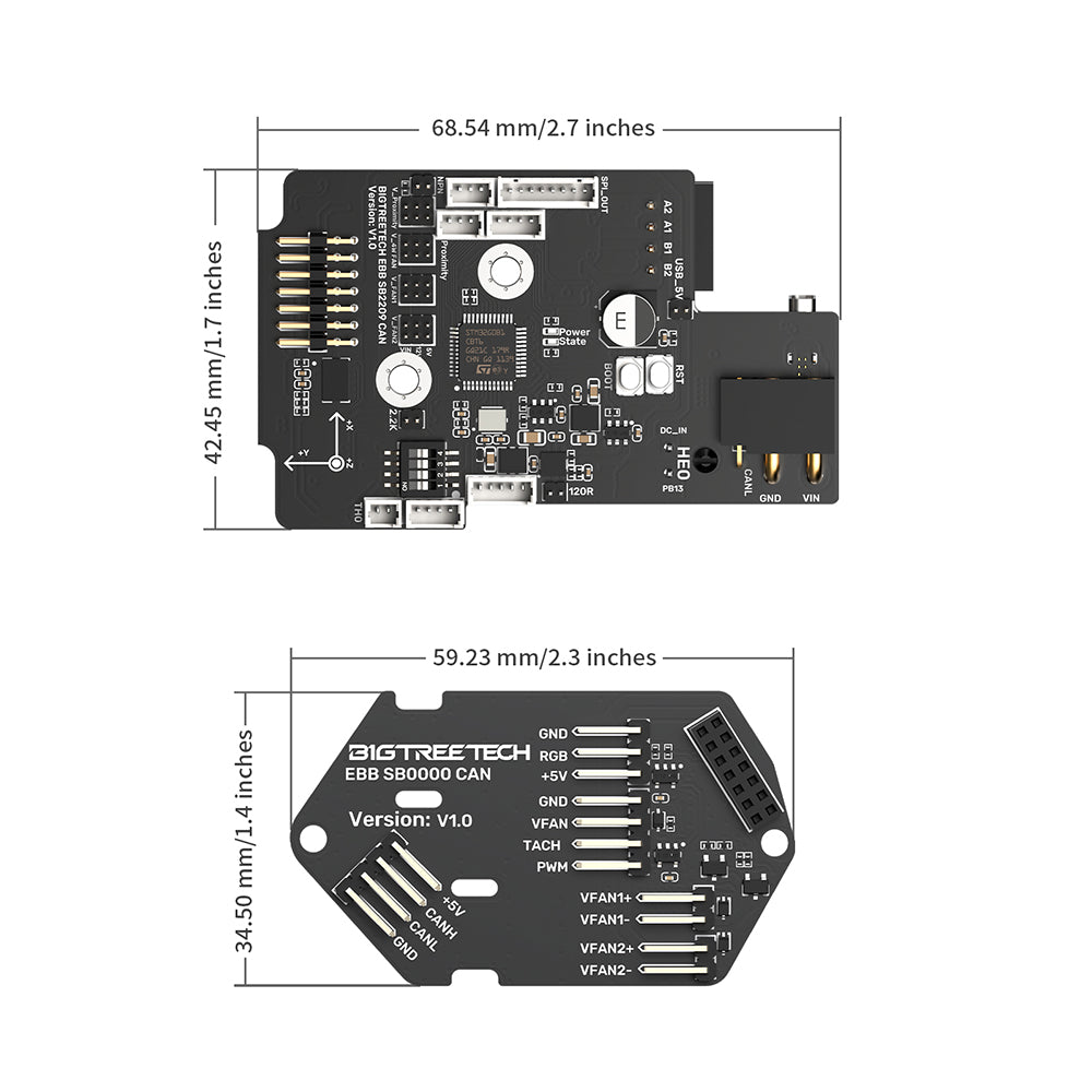 BIGTREETECH EBB SB2209/SB2240 CAN/USB for Voron StealthBurner