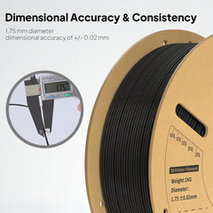 PLA PLus Filament 1.75mm 4 Colors 10KG