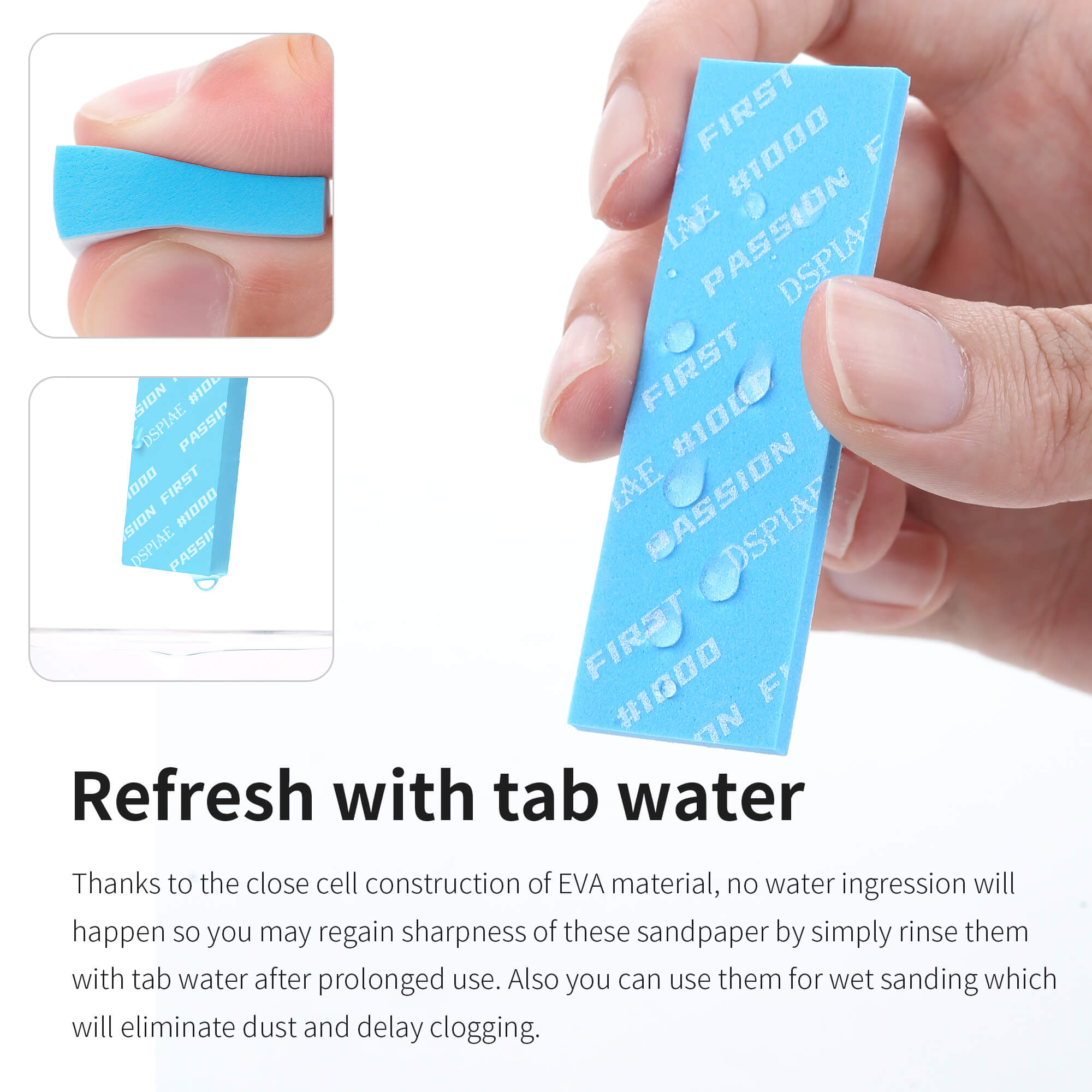 Soft Sponge Sanding Paper Combo Set for Model Builder